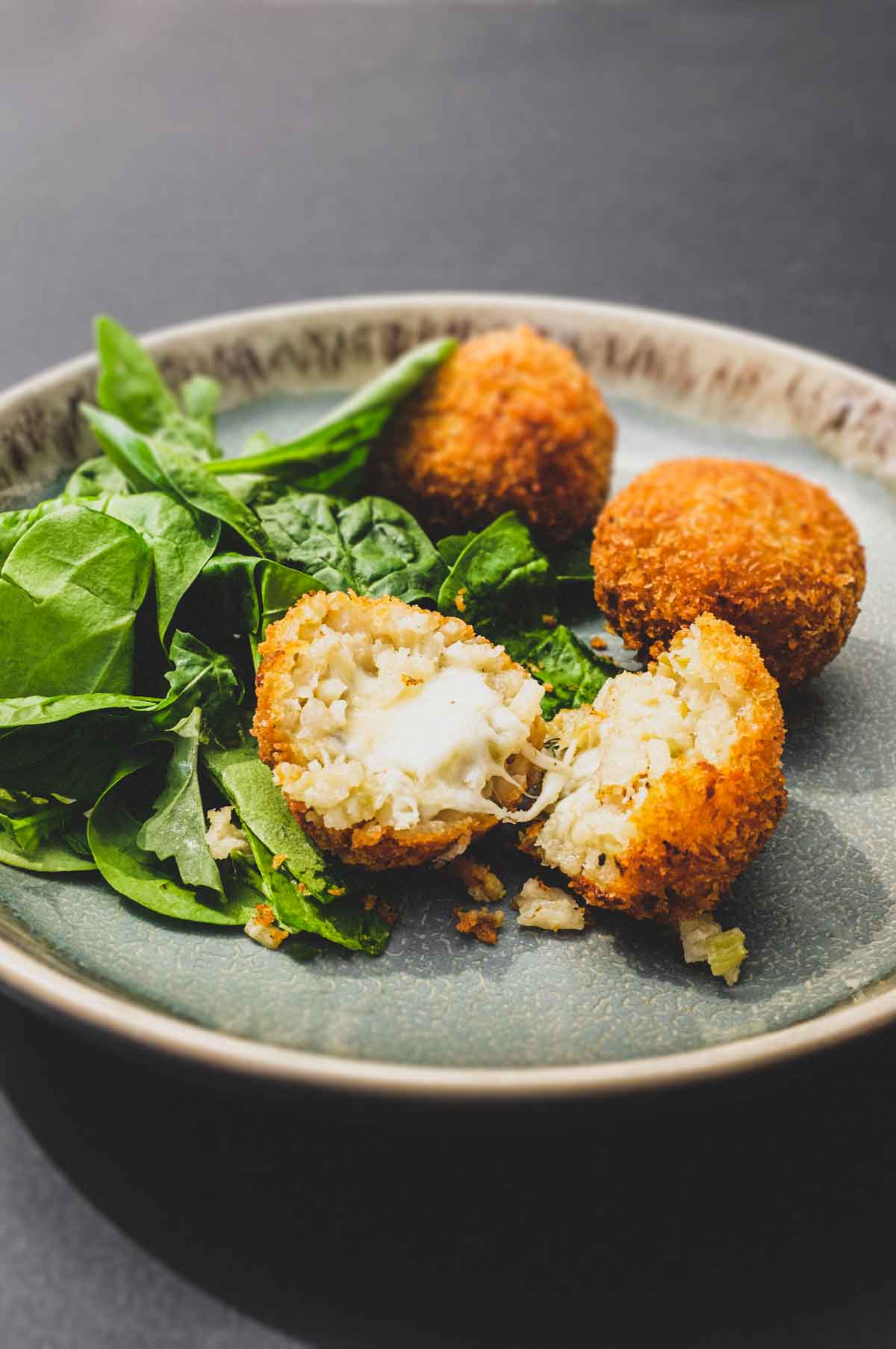 Cheesy Rice Balls (Suppli)