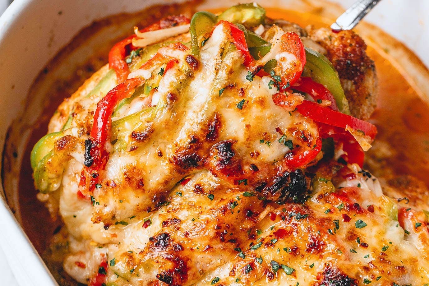 Chicken Fajita Casserole