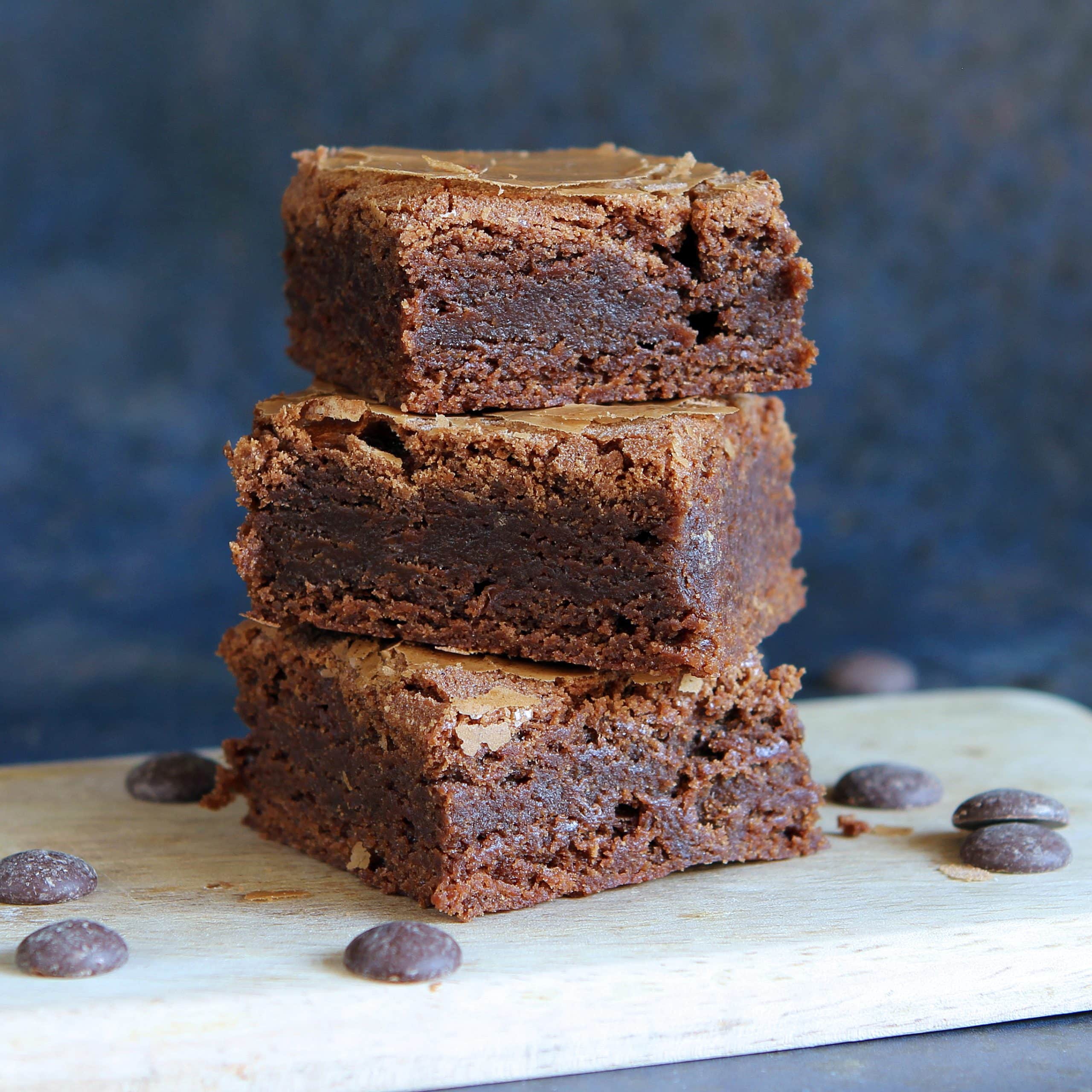 Orange Almond Gluten-Free Brownies