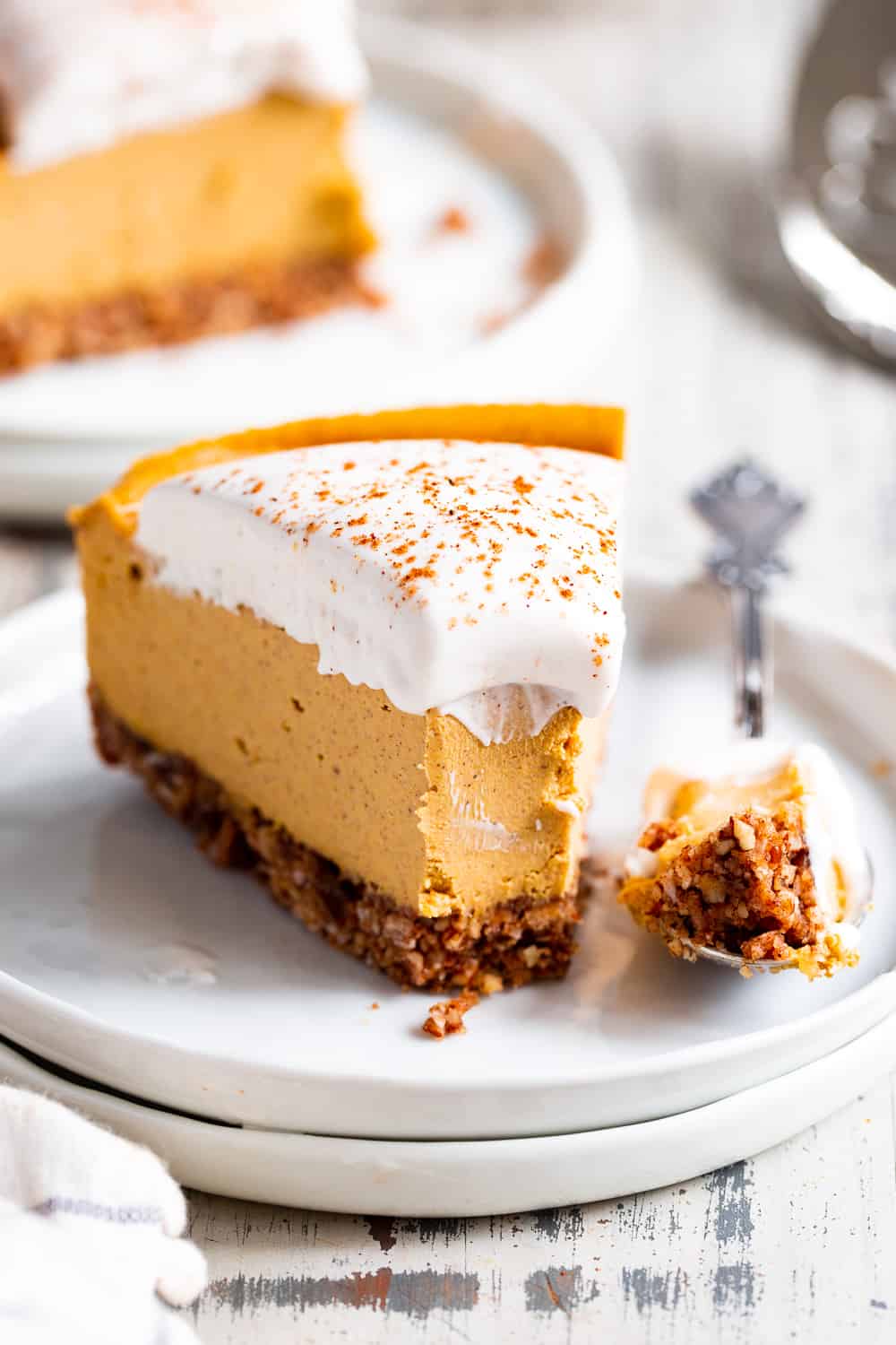 Vegan Pumpkin Cheesecake
