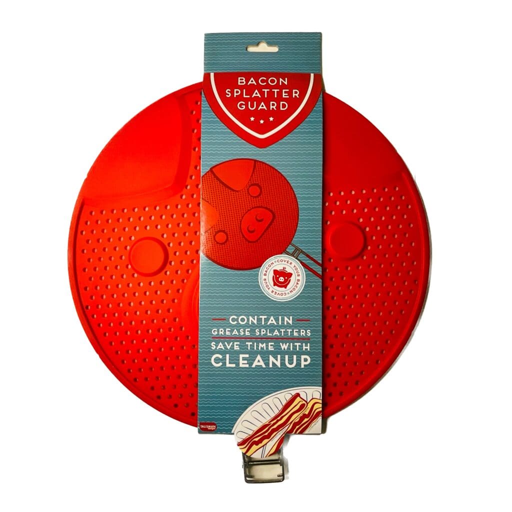 Cover Your Bacon! Bacon Splatter Guard with Handle Danbury Country Store