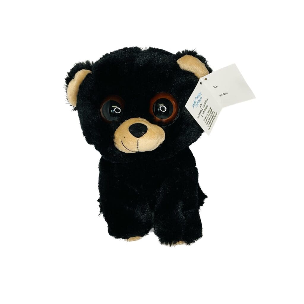 Black bear stuffed animal large online