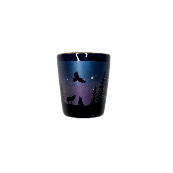 Night Life New Hampshire Shot Glass - Image 3