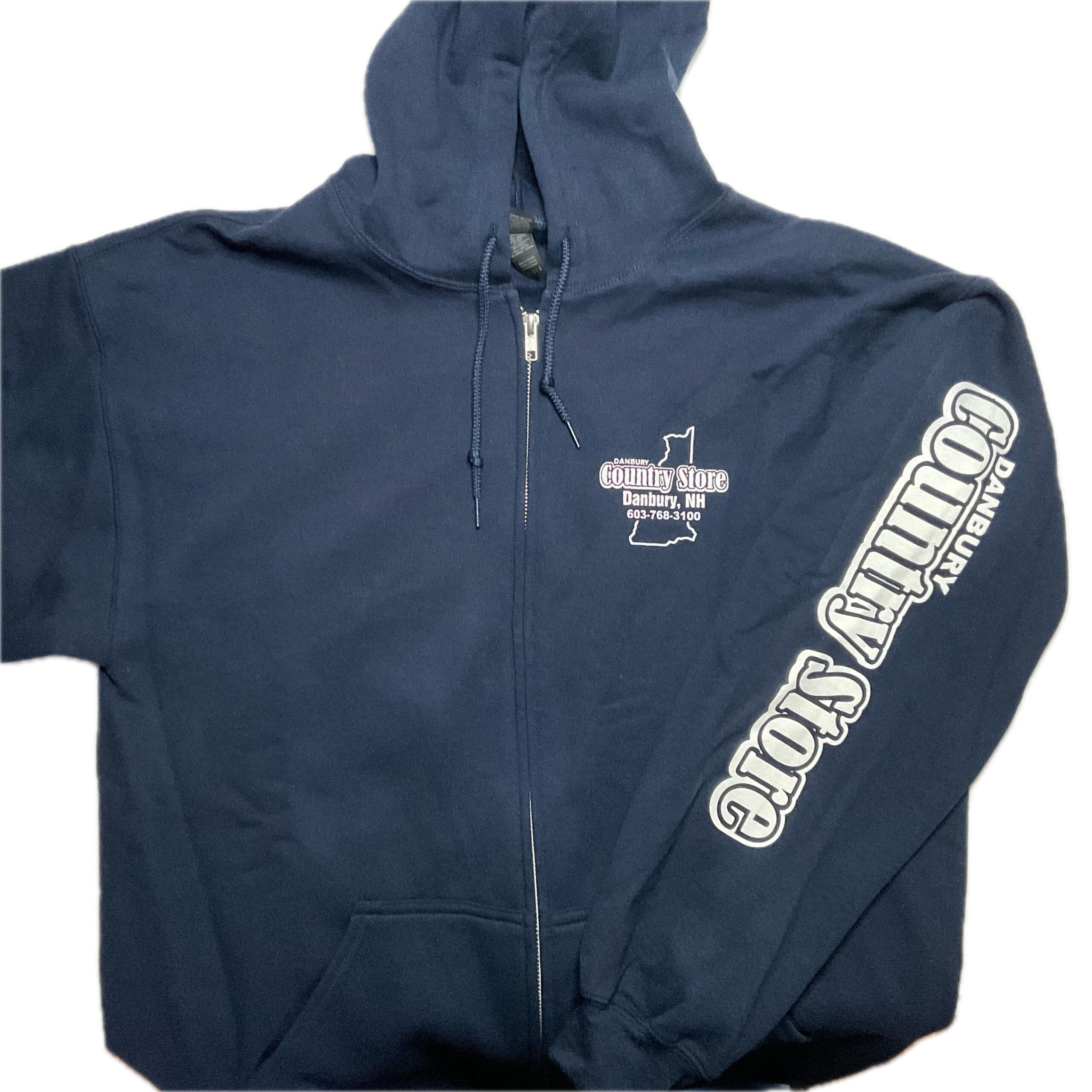 Blue Danbury Country Store Zip Hoodie