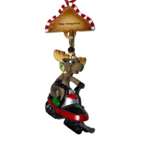 Sno-Mo-Moose New Hampshire Ornament