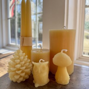 James’s 100% Beeswax Candles